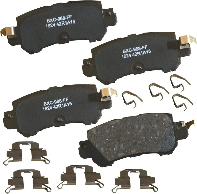 Bendix Premium SBC1624 Ceramic Rear Brake Pads for Mazda CX-3 2018-2016, CX-5 2015-2013 - Image 1